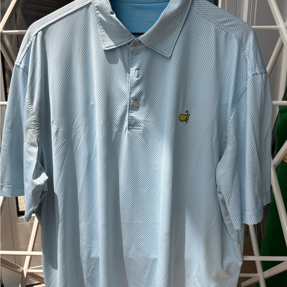 Masters Men's Light Blue Polo Shirt